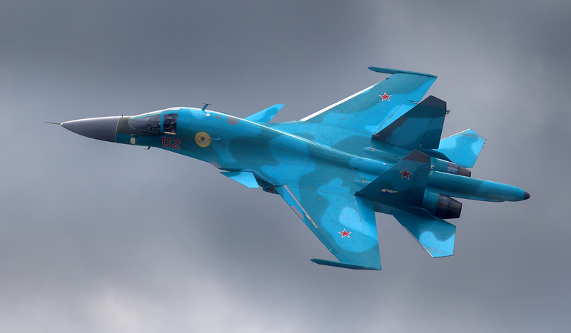 An Su-34 ‘Fullback’ attack jet. Photo credit: Russian Ministry of Defense